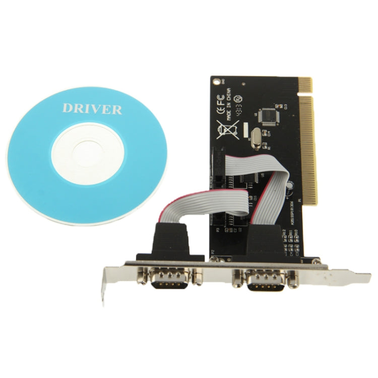 PCI to Serial 2-port Host Controller Card, 2 Ports DB9