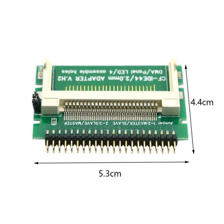 Adaptador macho CF a IDE de 2,5 pulgadas de 44 pines, CF a IDE de 2,5 pulgadas macho