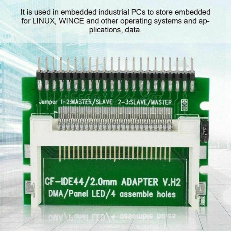 Adaptador macho CF a IDE de 2,5 pulgadas de 44 pines, CF a IDE de 2,5 pulgadas macho