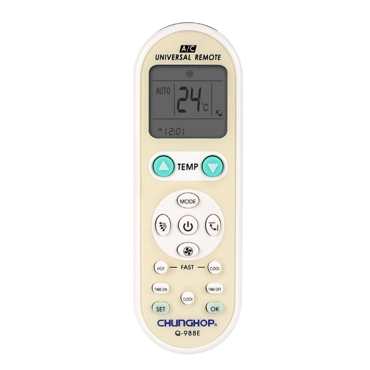 Chunghop Universal A/C Remote Control (Q-988E), Q-988E