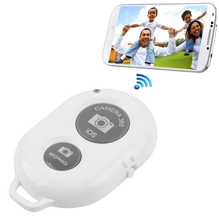 BRCMCOM Chip Universal Bluetooth 3.0 Remote Shutter Camera Control Self-timer, Red, Green, Yellow, White, Black, Blue