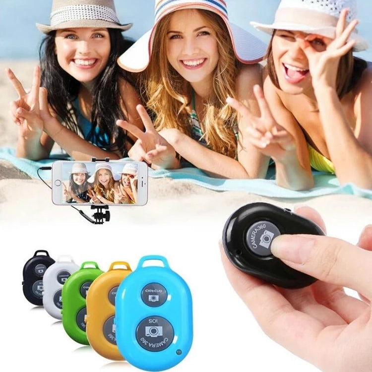 BRCMCOM Chip Universal Bluetooth 3.0 Remote Shutter Camera Control Self-timer, Red, Green, Yellow, White, Black, Blue