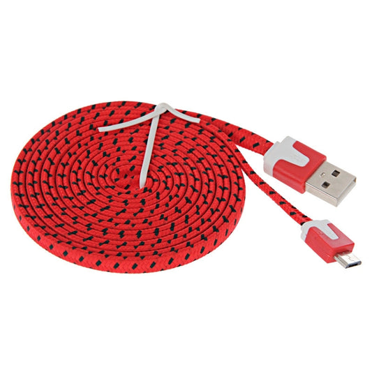 2m Woven Style Micro USB to USB Data / Charging Cable