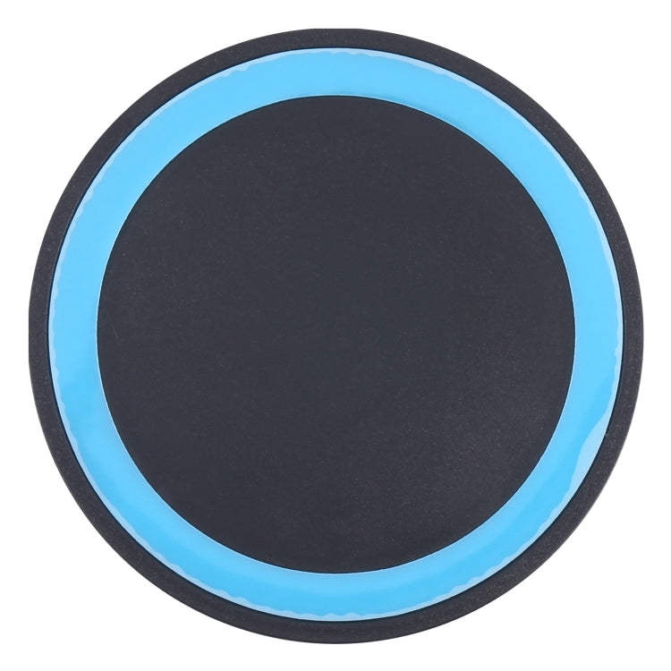 Universal QI Standard Round Wireless Charging Pad (White + Red)