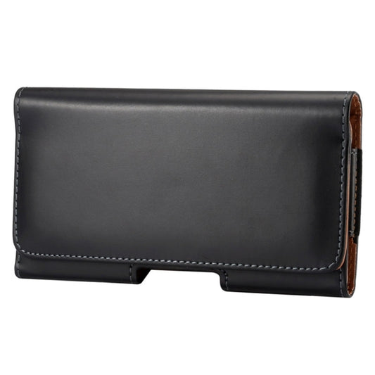Étui en cuir à rabat vertical avec texture cheval fou de 6,3 pouces / sac banane avec attelle dorsale pour Galaxy Mega 6.3 / Mega 2 / G750F