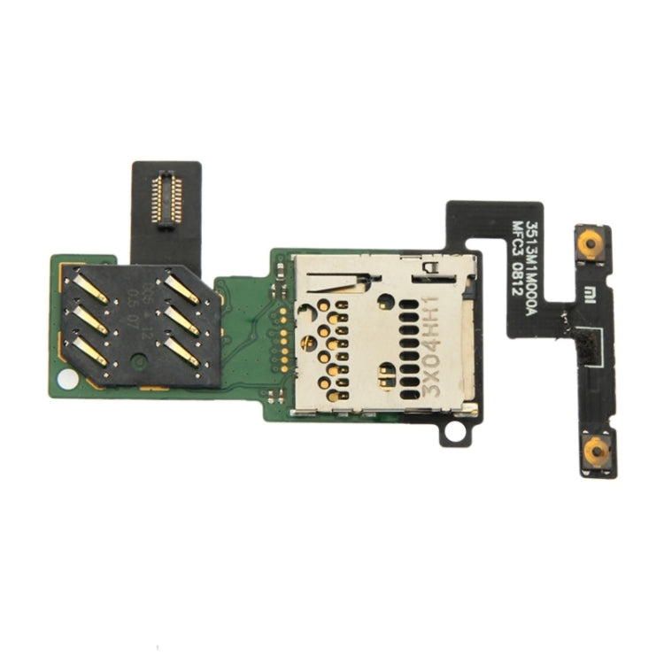 SIM Card Slot Flex Cable for Xiaomi M1, For Xiaomi Mi 1
