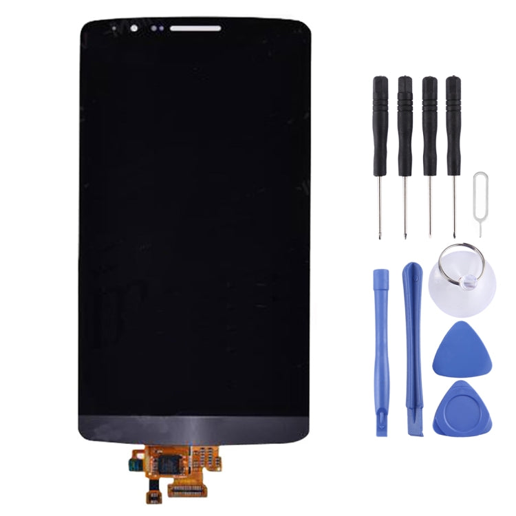 Original LCD Screen and Digitizer Full Assembly for LG G3 / D850 / D851 / D855, For LG G3 / D855(Gold), For LG G3 / D855(Black), For LG G3 / D855(White)