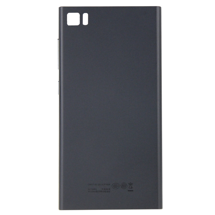 Battery Back Cover for Xiaomi Mi 3, WCDMA, For Xiaomi Mi 3
