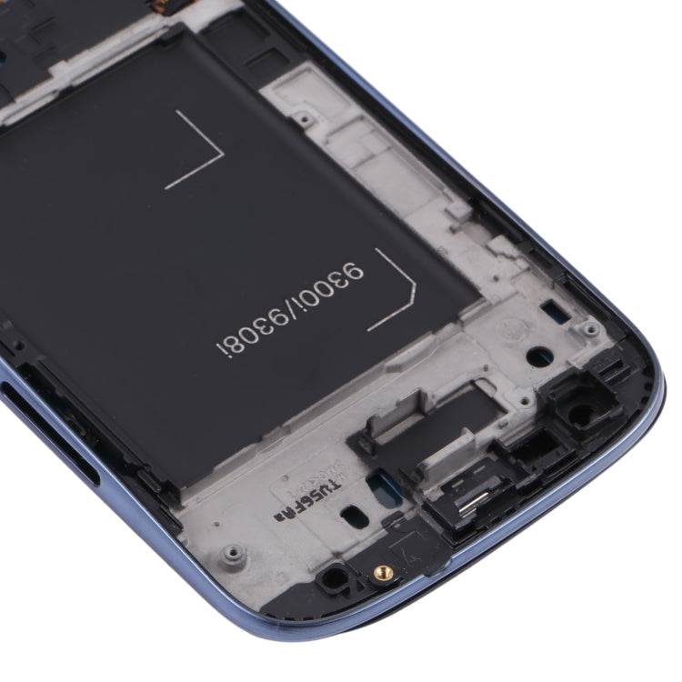 Original LCD Screen and Digitizer Full Assembly with Frame for Samsung Galaxy SIII / i9300, For Galaxy SIII / i9300