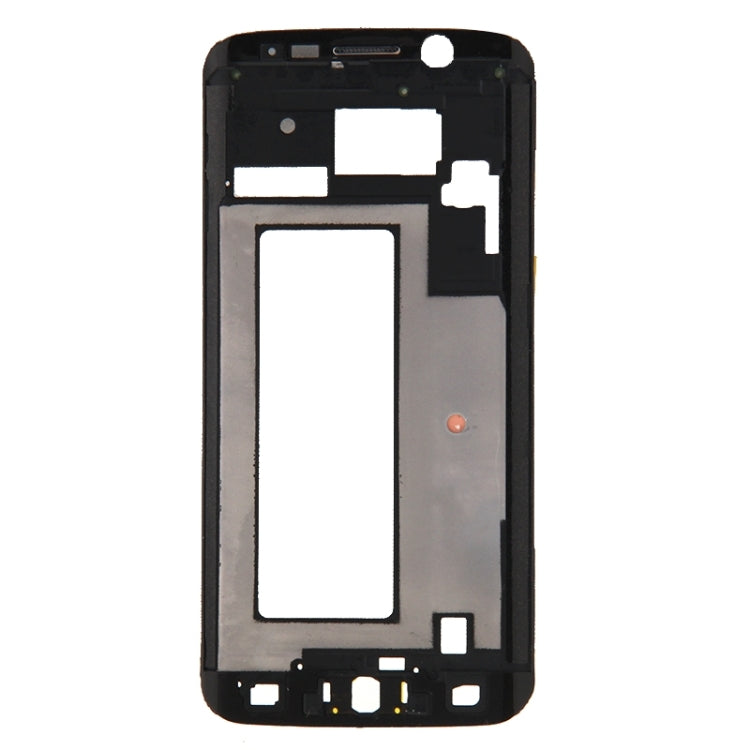 For Galaxy S6 Edge / G925 Front Housing LCD Frame Bezel Plate , For Samsung Galaxy S6 edge