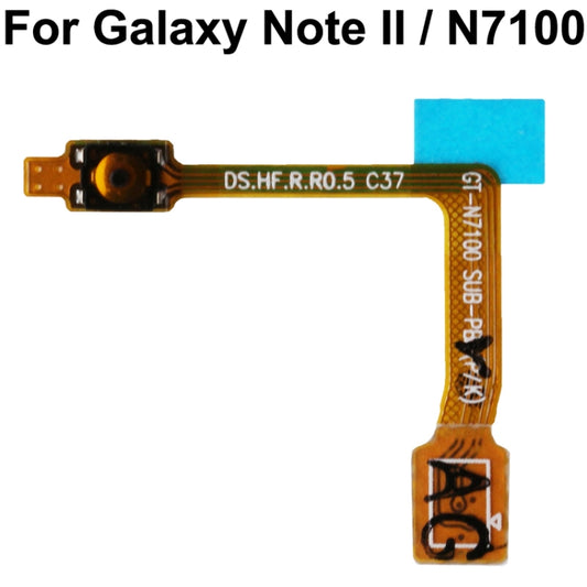 For Galaxy Note II / N7100 Original Power Button Flex Cable, For Galaxy Note II / N7100