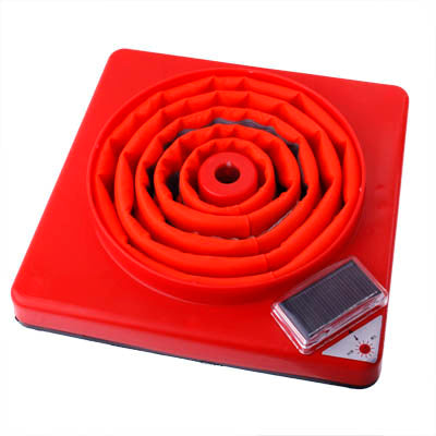3-LED Solar Lift Traffic Safety Warning Road Cones, Height: 56cm, Height: 56cm
