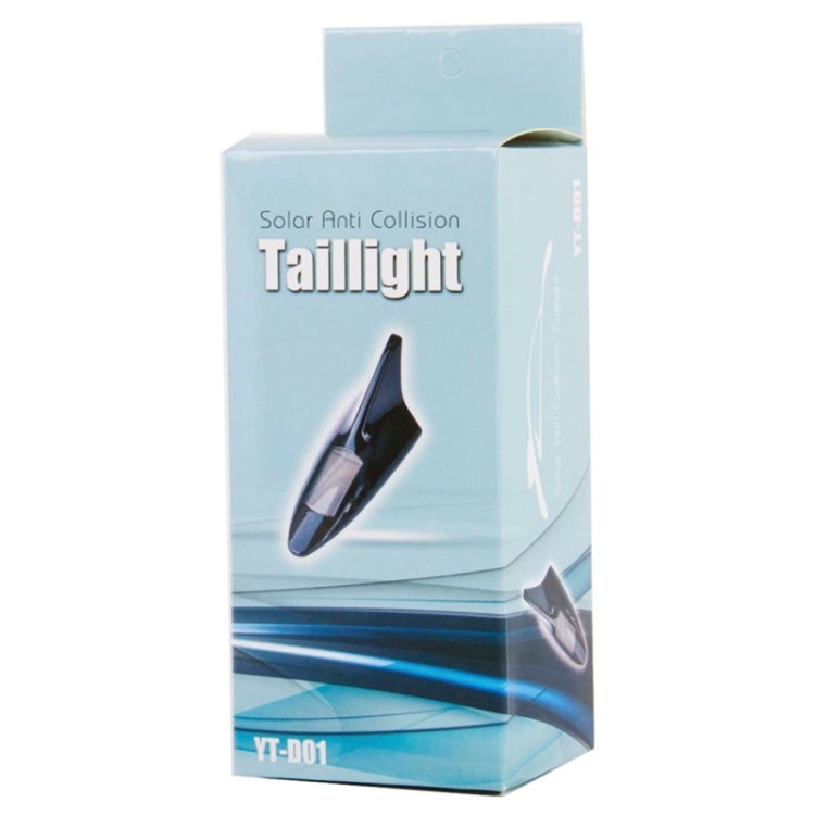 Solar Shark Fin High-positioned Alarm Light, Red, Gold, Blue, Gray