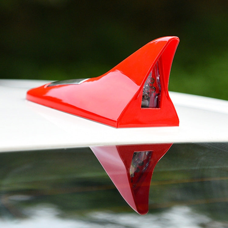 Solar Shark Fin High-positioned Alarm Light, Red, Gold, Blue, Gray