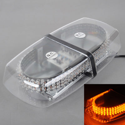 25W 240-LED Warning Mini Light Bar Strobe Waterproof Light, Yellow Light, YL-112A Yellow Light