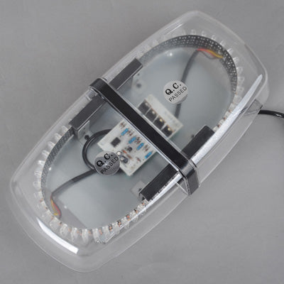25W 240-LED Warning Mini Light Bar Strobe Waterproof Light, Yellow Light, YL-112A Yellow Light