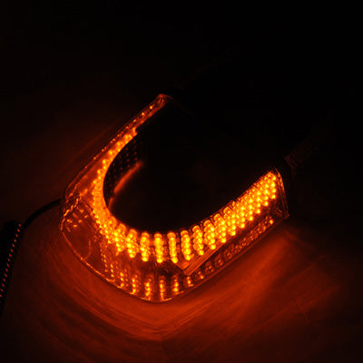 25W 240-LED Warning Mini Light Bar Strobe Waterproof Light, Yellow Light, YL-112A Yellow Light