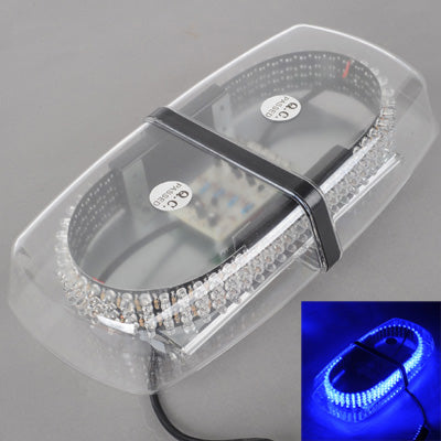 25W 240 LED Vehicle Roof Top Emergency Hazard Warning Strobe Light, Blue Light, YL-112A Blue Light