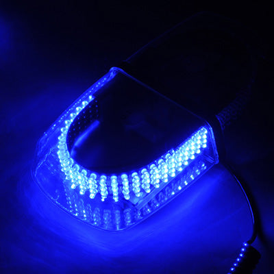 25W 240 LED Vehicle Roof Top Emergency Hazard Warning Strobe Light, Blue Light, YL-112A Blue Light