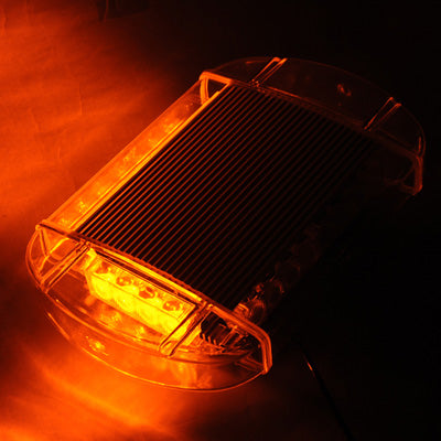 24W Warning Mini Light Bar Strobe Light with 6pcs 4-LED Bars, Yellow Light, YL-161B Yellow Light