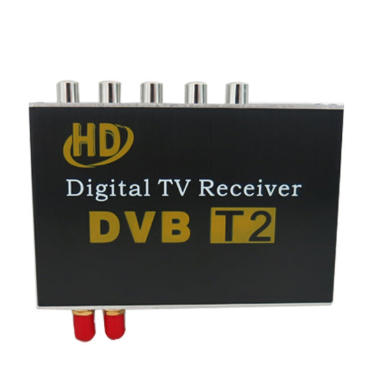 High Speed 90km/h H.264 / AVC MPEG4 Mobile Digital Car DVB-T2 TV Receiver, Suit for Europe / Singapore / Thailand / Africa ect. Market