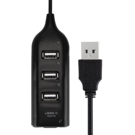 4 Ports USB 2.0 HUB, Cable Length: 30cm