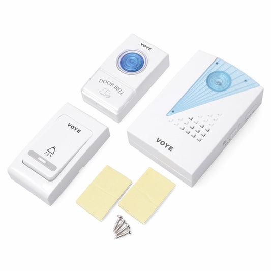 V001AB Sonnette sans fil VOYE avec 2 télécommandes, V001AB