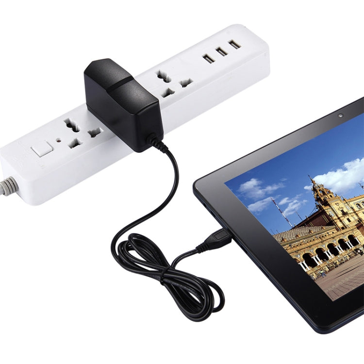 Micro USB Charger for Tablet PC / Mobile Phone, Output:5V / 2A ,US Plug Length:1.1m