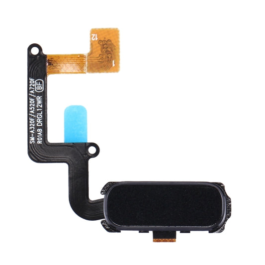 Nappe du bouton d'accueil avec identification d'empreintes digitales pour Galaxy A3 (2017) / A320 et A5 (2017) / A520 et A7 (2017) / A720, pour Samsung Galaxy A7 (2017), pour A7 (2017), pour A7 (2017)