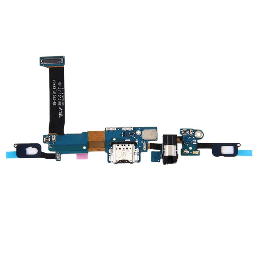 For Galaxy C7 Pro / C701F Charging Port + Home Button + Earphone Jack Flex Cable, Galaxy C7 Pro / C701F
