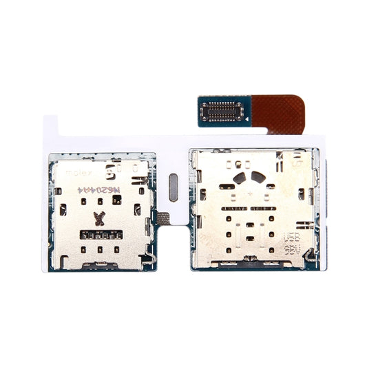 For Galaxy Tab S2 9.7 4G / T819 Micro SD Card & SIM Card Reader Flex Cable, For Galaxy Tab S2 9.7 4G / T819