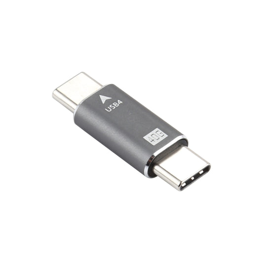 USB-C / Type-C 4.0 Male to Male Plug Converter 40Gbps Data Sync Adapter, Type-C Male to Type-C Male