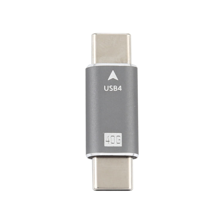USB-C / Type-C 4.0 Male to Male Plug Converter 40Gbps Data Sync Adapter, Type-C Male to Type-C Male
