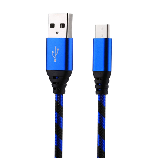 1m USB to USB-C / Type-C Nylon Weave Style Data Sync Charging Cable