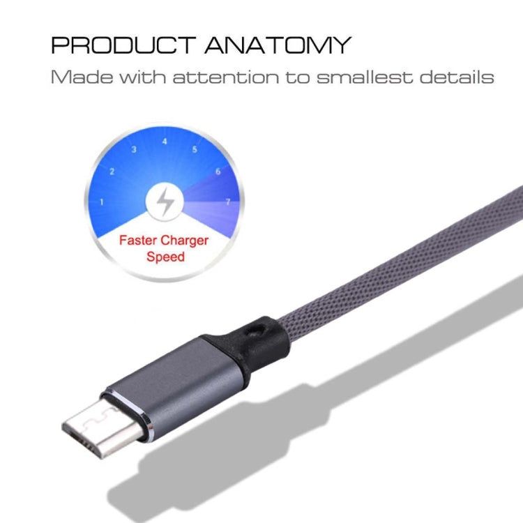 For Samsung, Huawei, Xiaomi, HTC, LG, Sony, Lenovo and other Smartphones, Micro USB Grey, Micro USB Blue, Micro USB Red, Micro USB White, Micro USB Black, Micro USB Pink