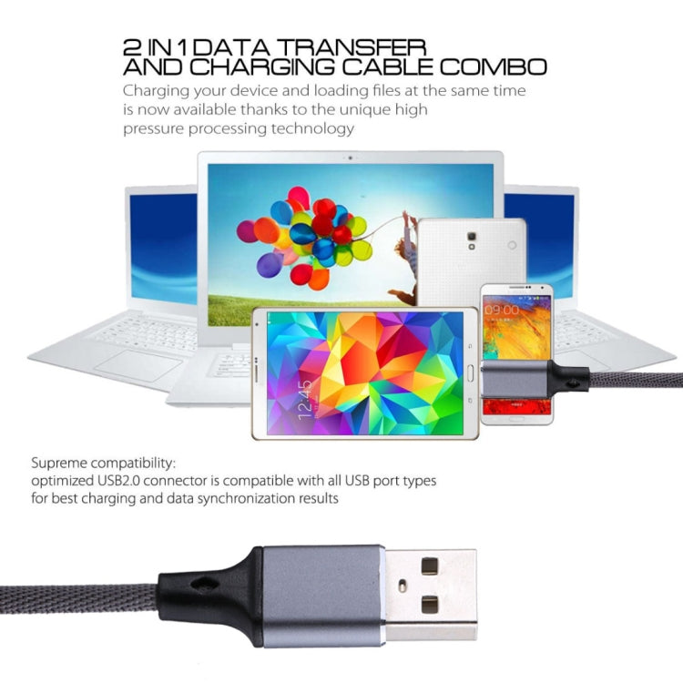 For Samsung, Huawei, Xiaomi, HTC, LG, Sony, Lenovo and other Smartphones, Micro USB Grey, Micro USB Blue, Micro USB Red, Micro USB White, Micro USB Black, Micro USB Pink