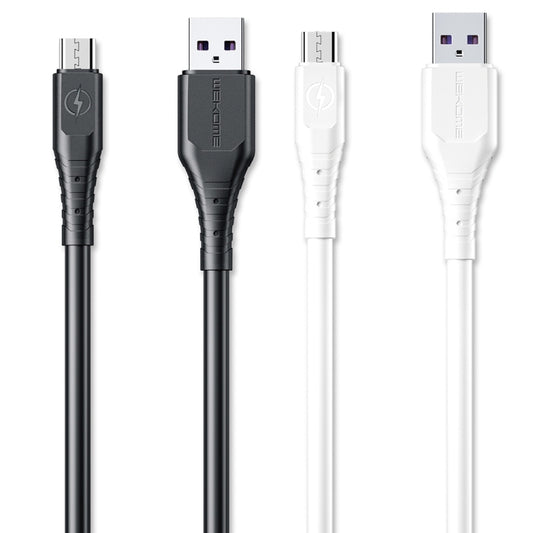 WK WDC-152 6A Micro USB Fast Charging Data Cable, Length: 1m