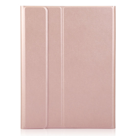 For iPad 11 2025 / 10th Gen 10.9 2022 A10B-A Lambskin Texture Bluetooth Touch Keyboard Leather Tablet Case with Pen Slot, A10B-A