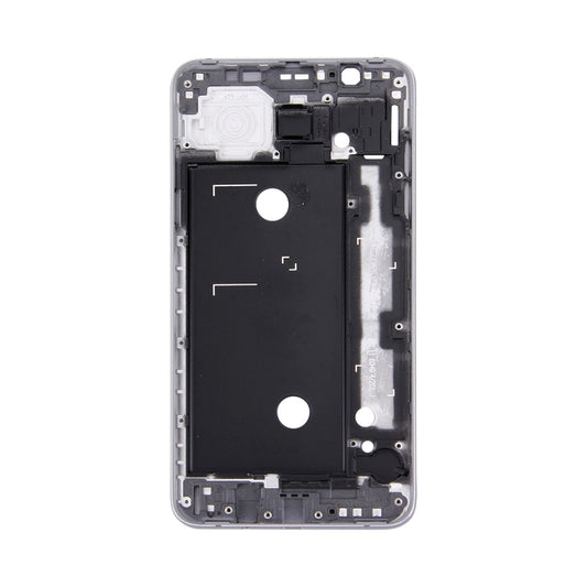 Cadre LCD avant pour Galaxy J7 (2016) / J710, façade grise pour Samsung Galaxy J7 (2016) / J710