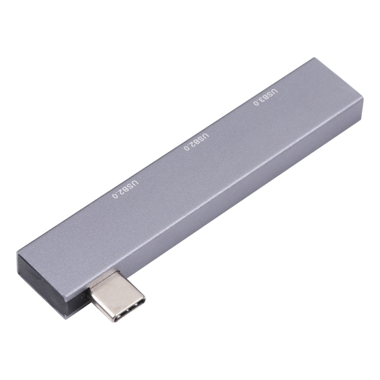 839 USB-C/Type-C Male to Dual USB 2.0+USB 3.0 Female Adapter, 839