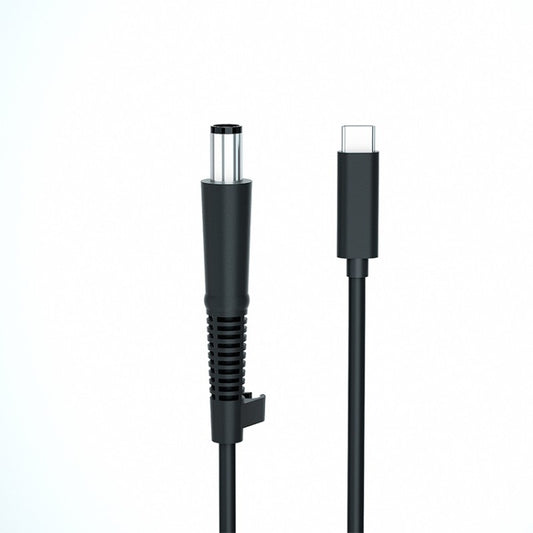 For HP Laptop USB-C / Type-C to 7.4 x 0.6mm Power Charging Cable, Cable Length: about 1.5m(Black), Type-C to 7.4 x 0.6mm For HP Laptop, Type-C to 7.4 x 0.6mm