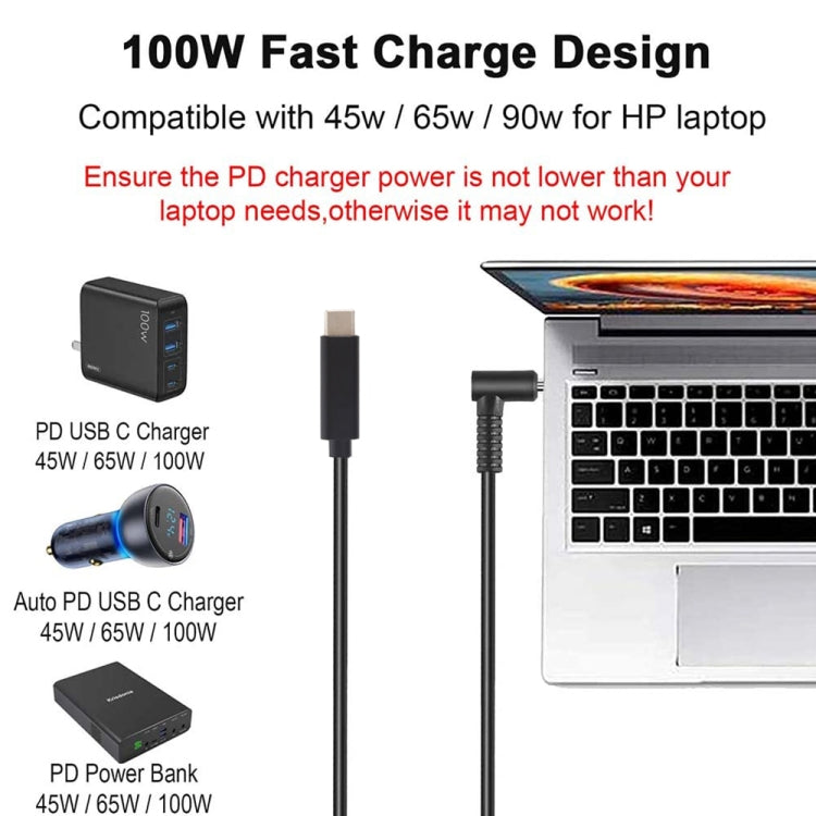 USB-C / Type-C to 3.0 x 1.0mm Laptop Power Charging Cable, Cable Length: about 1.5m, Type-C to 3.0 x 1.1mm