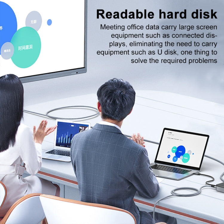 ORICO DPM2P9 M.2 Hard Disk Cassette with 10 in 1 HUB Multifunctional Docking Station