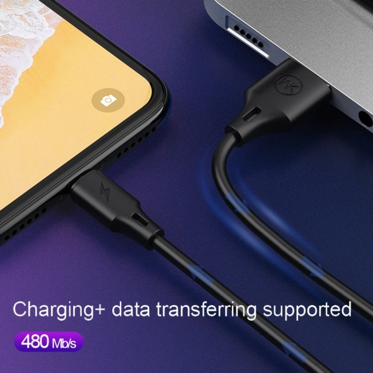 WK WDC-092 3m 2.4A Max Output Full Speed Pro Series USB to Micro USB Data Sync Charging Cable