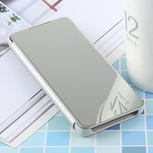 Étui en cuir PU électroplaqué à rabat horizontal miroir pour Galaxy S10, avec support, Pour Galaxy S10