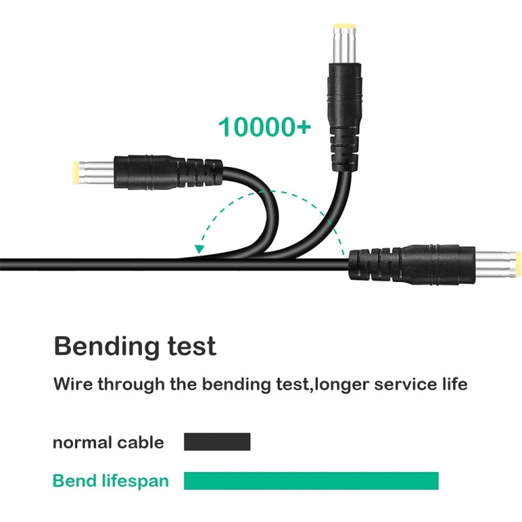 USB-C / Type-C to 5.5 x 2.5mm Laptop Power Charging Cable, Cable Length: about 1.5m(Black), Type-C to 5.5 x 2.5mm(Straight)