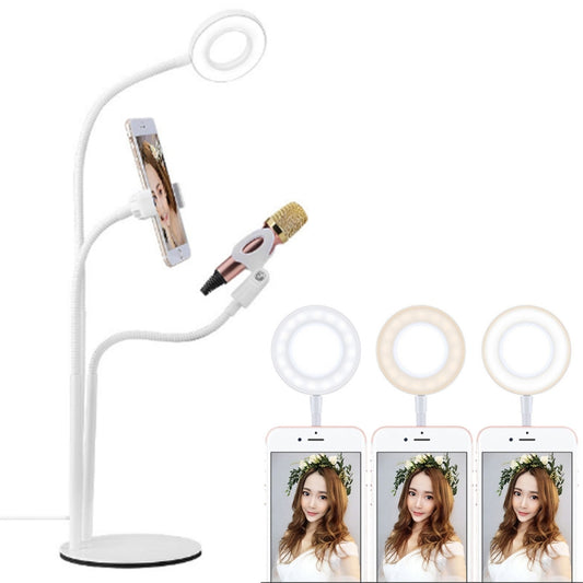 for Studio Recording, Live Broadcast, Live Show, KTV, etc., Microphone Clip+Phone Holder(Black), Microphone Clip+Phone Holder(White)