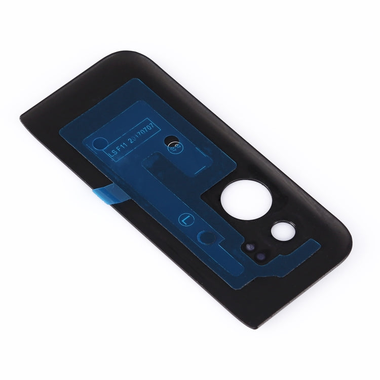 Coque arrière et lentille supérieure en verre pour Google Pixel 2 (noir)