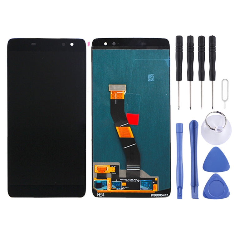 LCD Screen and Digitizer Full Assembly for Alcatel Idol 4s OT6070 / 6070k / 6070y / 6070, For Alcatel One Touch Idol 4s