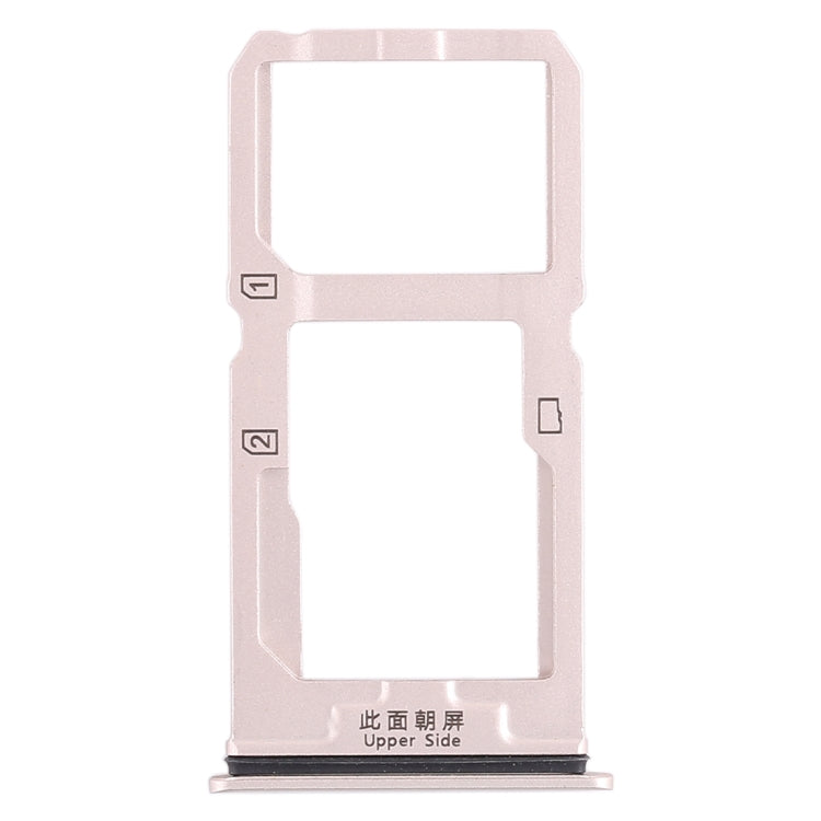 Pour Vivo X20, plateau pour carte SIM + plateau pour carte SIM / plateau pour carte Micro SD, pour Vivo X20